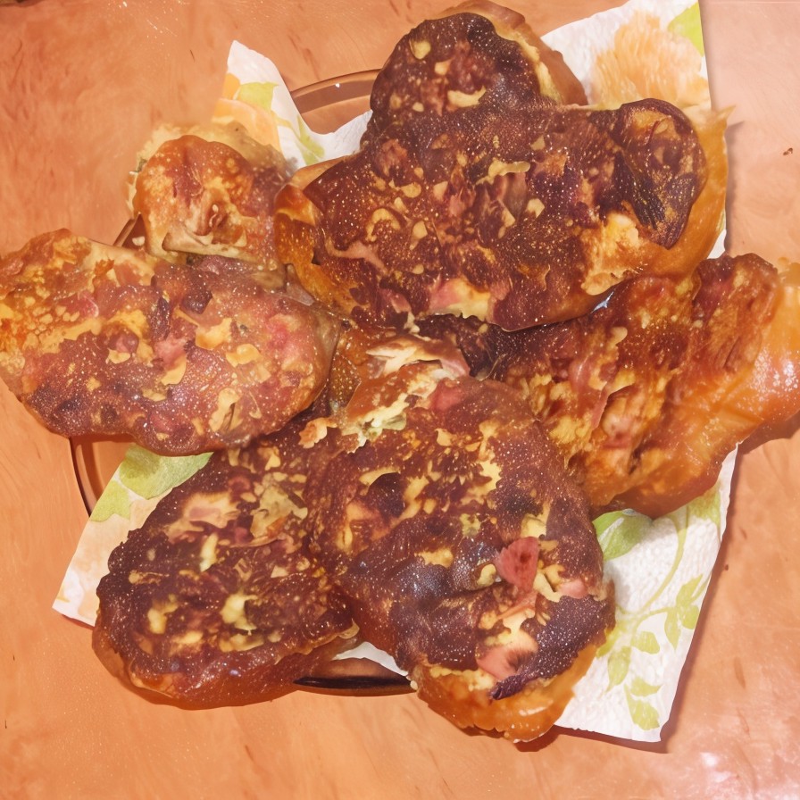 Горячие бутерброды с колбасным сыром