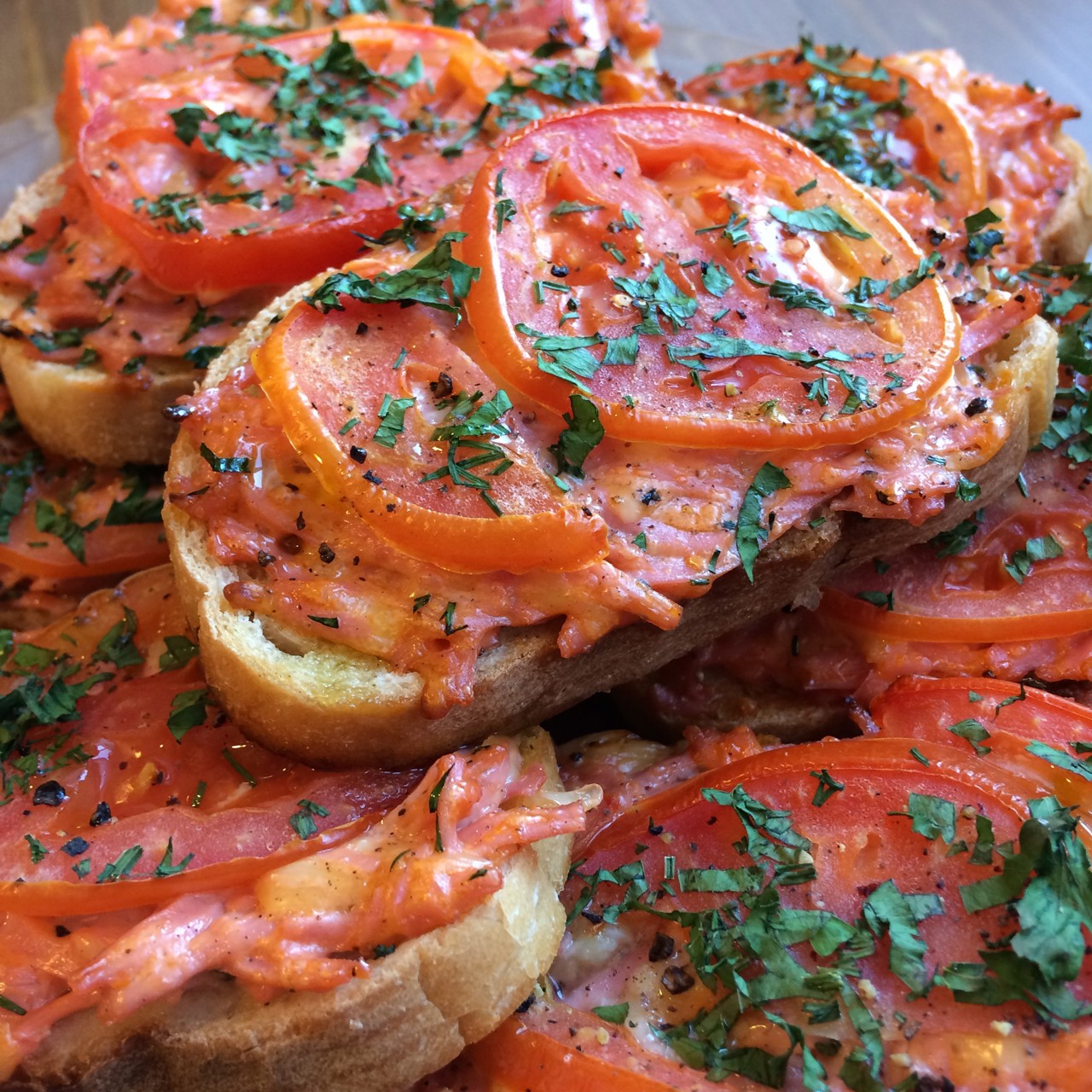 Горячий бутерброд «Ленивая пицца»