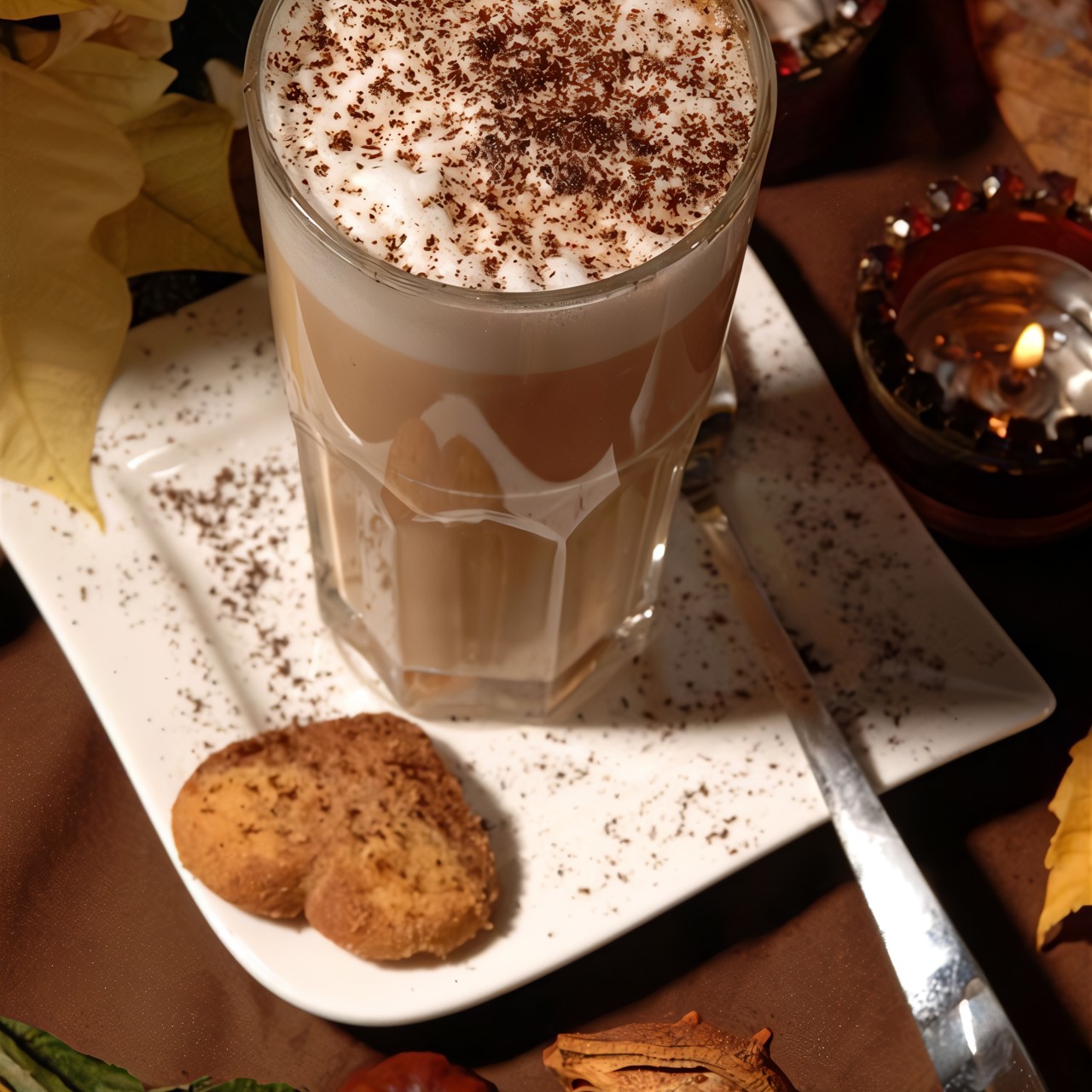 Горячий мокко с шоколадным ликером