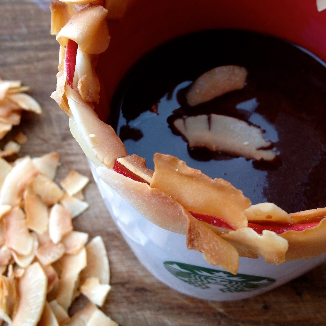 Горячий шоколад на кокосовом молоке