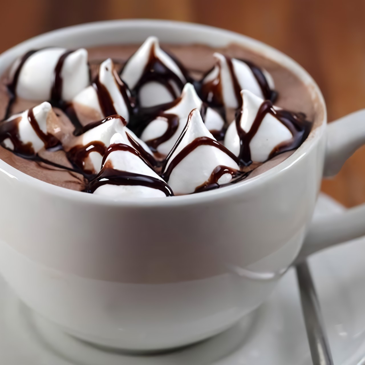 Горячий шоколад  с маршмеллоу