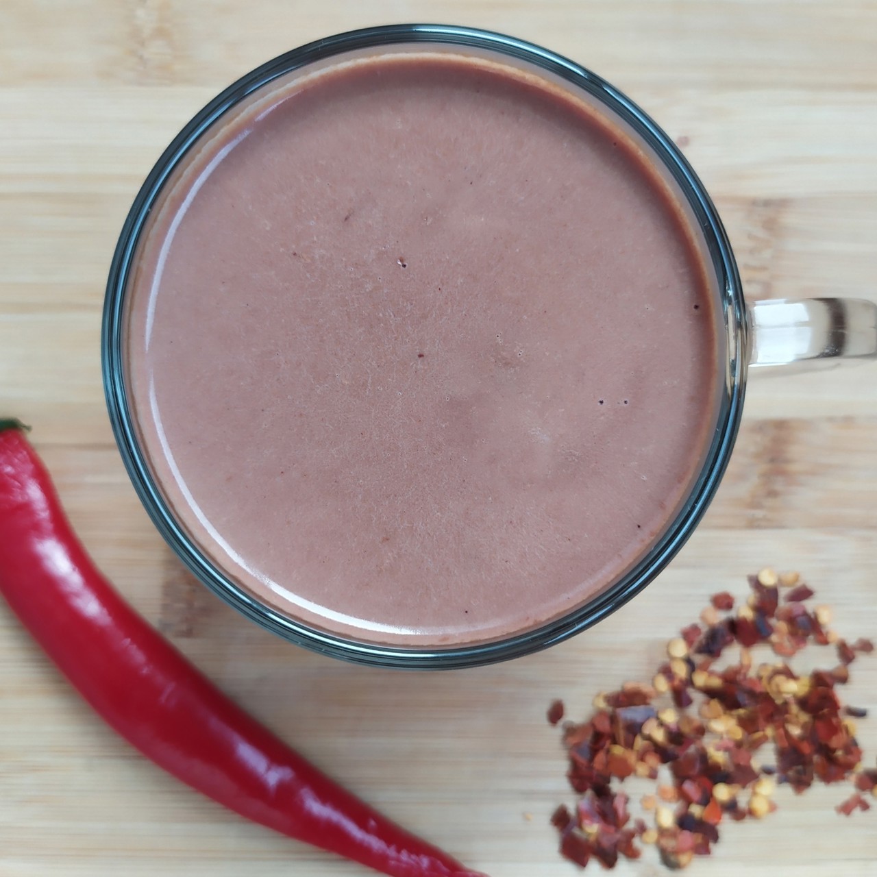 Горячий шоколад с перцем чили