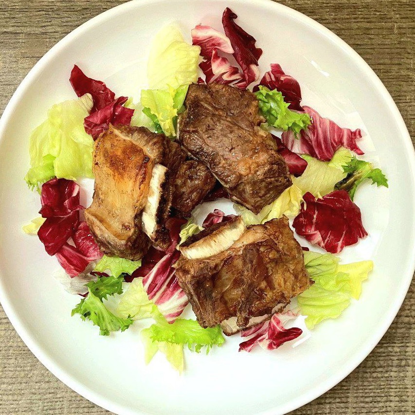 Говяжьи ребра с соусом ворчестер в духовке