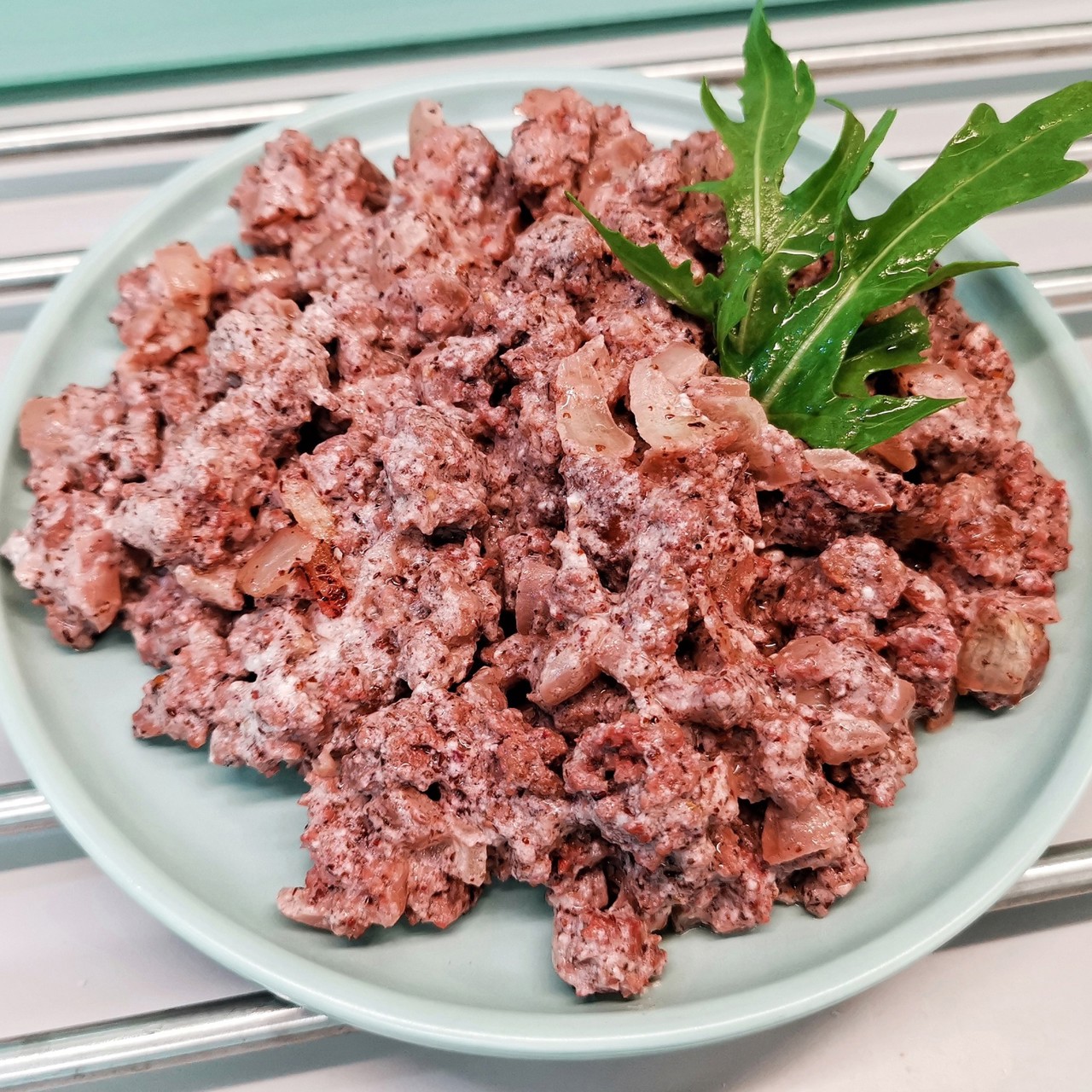 Говяжий фарш с маскарпоне