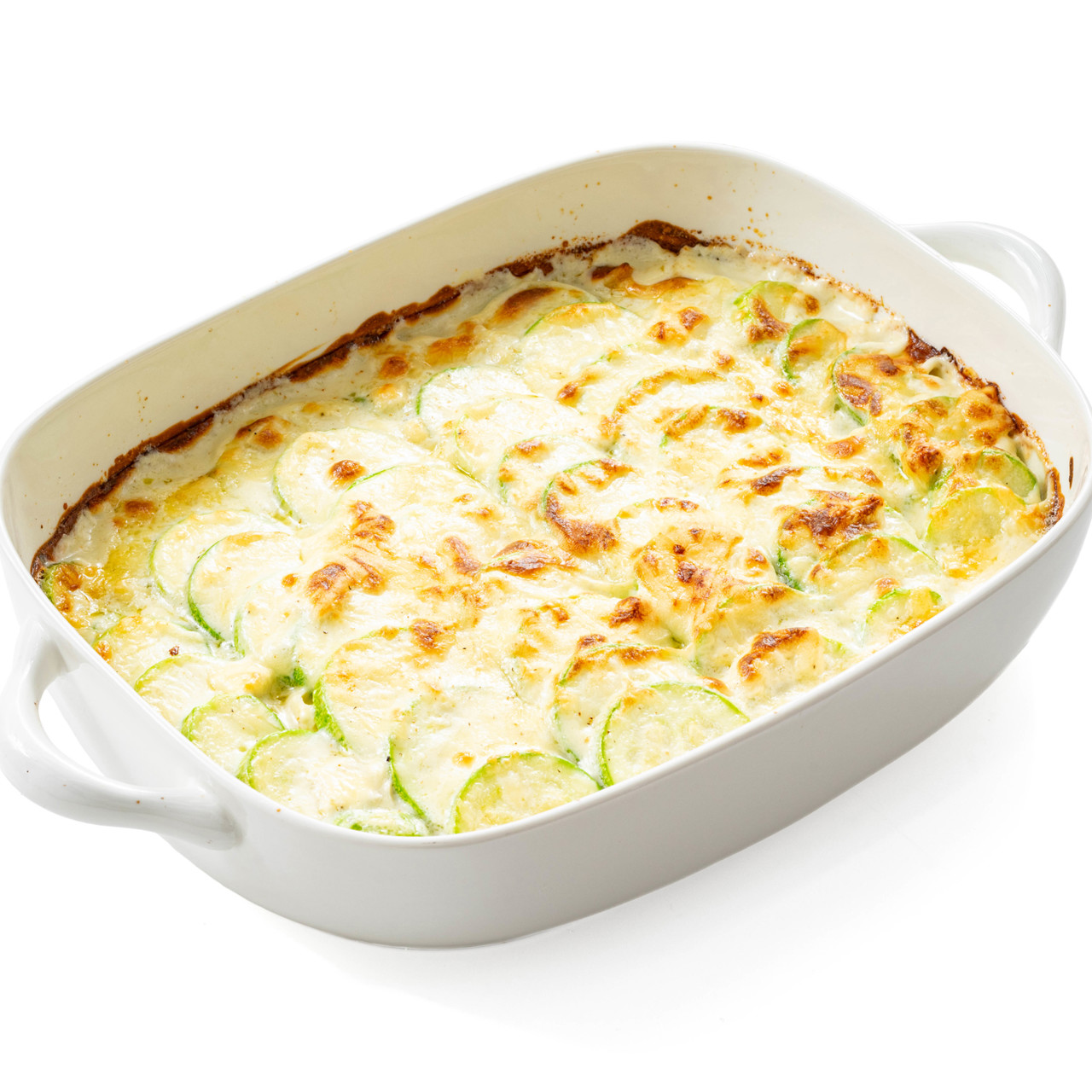 Гратен из кабачков с сыром