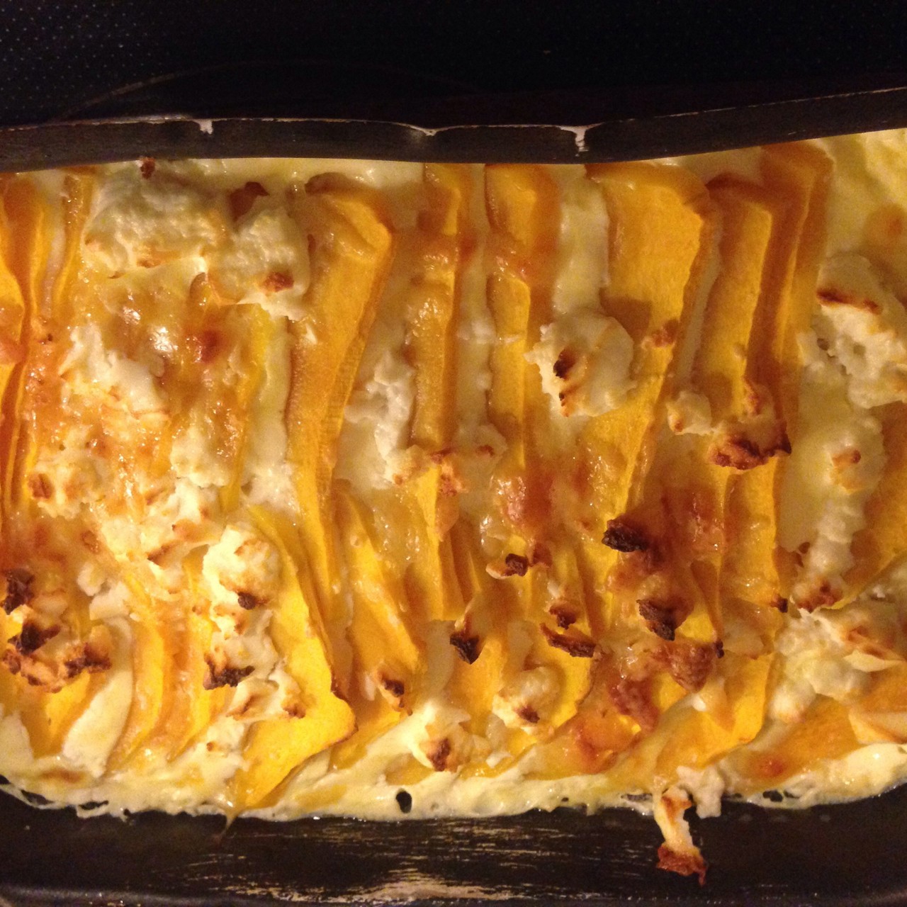 Гратен из тыквы