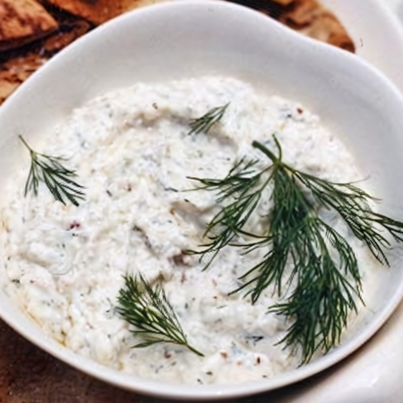 Греческая картофельно-чесночная закуска (Skordalia)