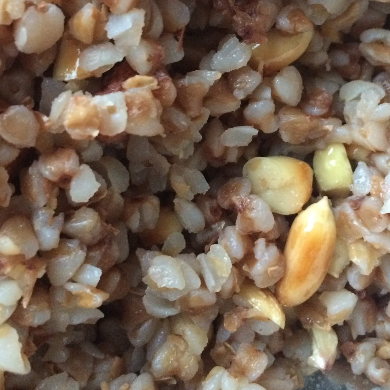 Гречка с арахисом