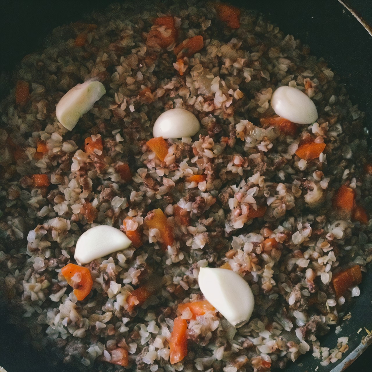 Гречка с мясом