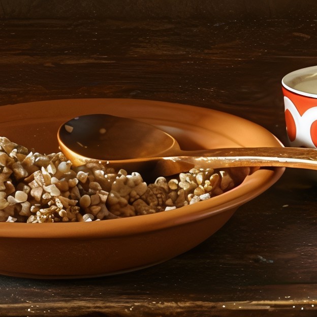 Гречневая каша с имбирным молоком и корицей