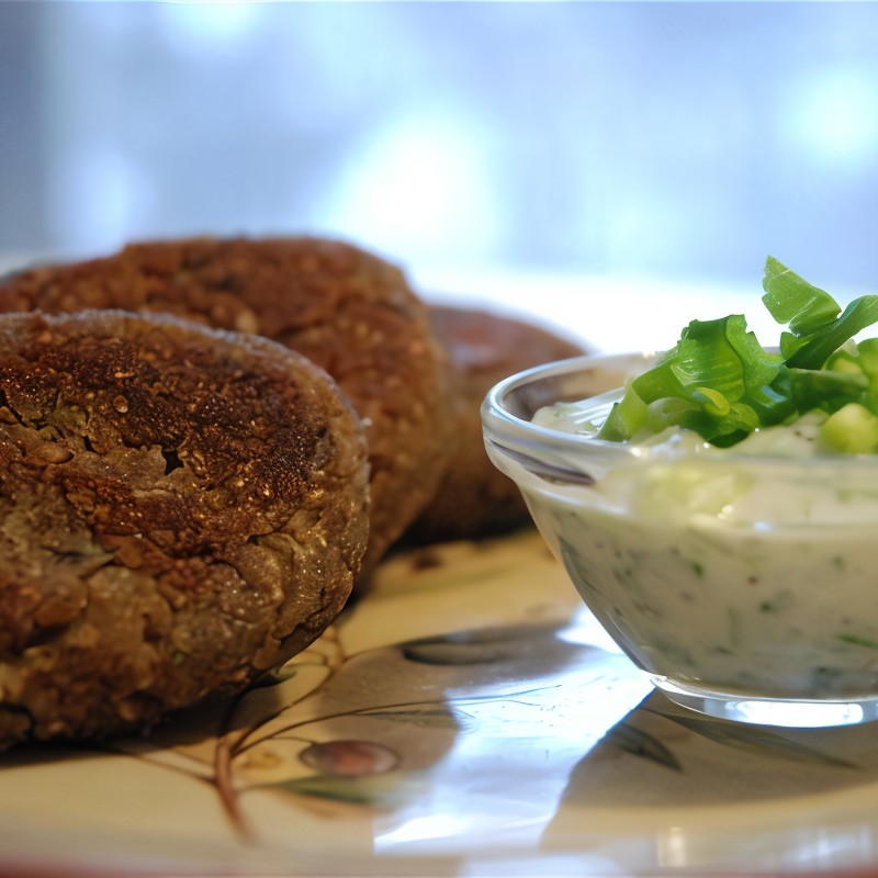 Гречневые котлеты с шампиньонами