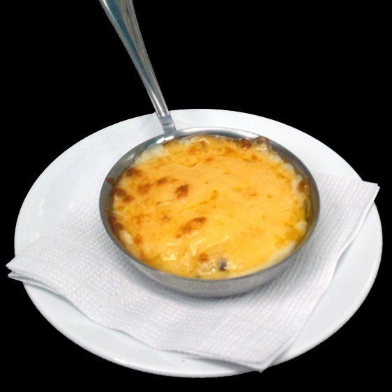 Грибы, запеченные в сметанном соусе