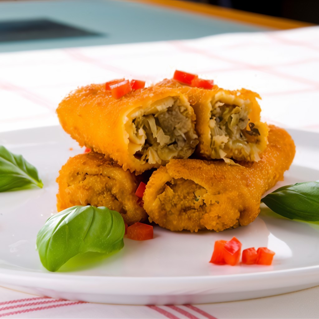 Грибные крокеты