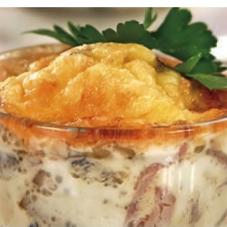 Грибное рагу со сливками