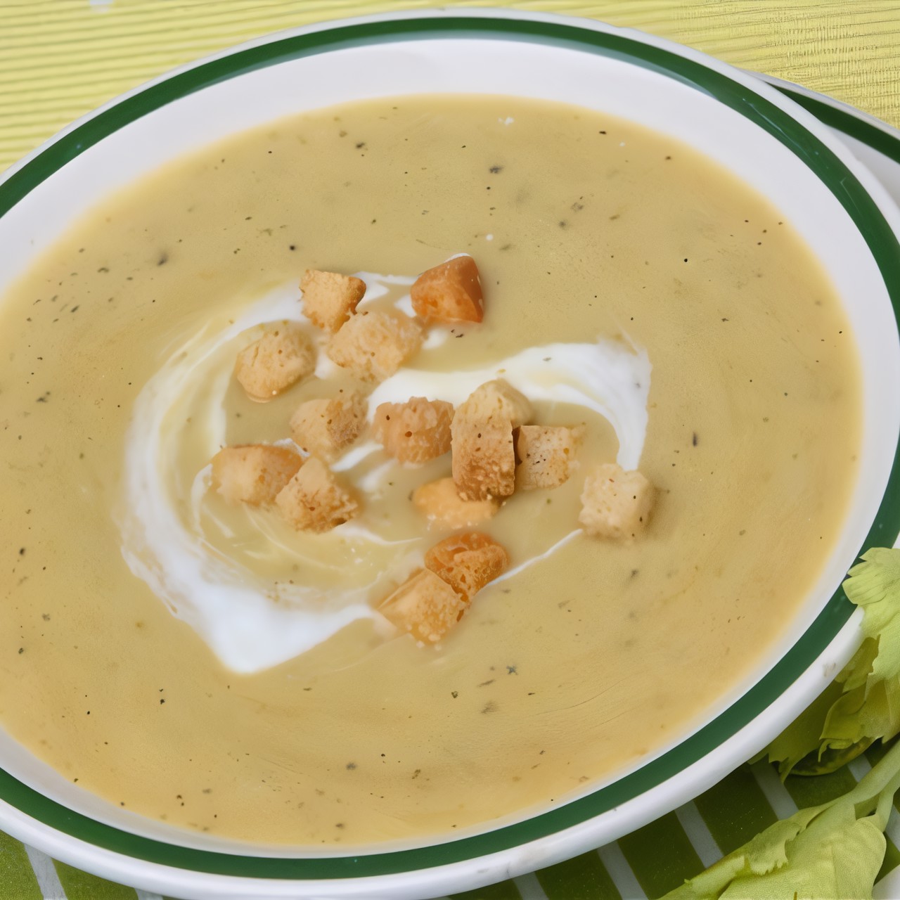 Грибной суп с мадерой