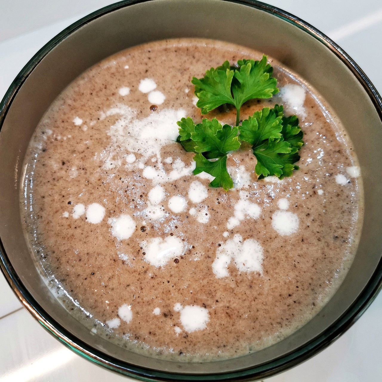 Грибной крем-суп