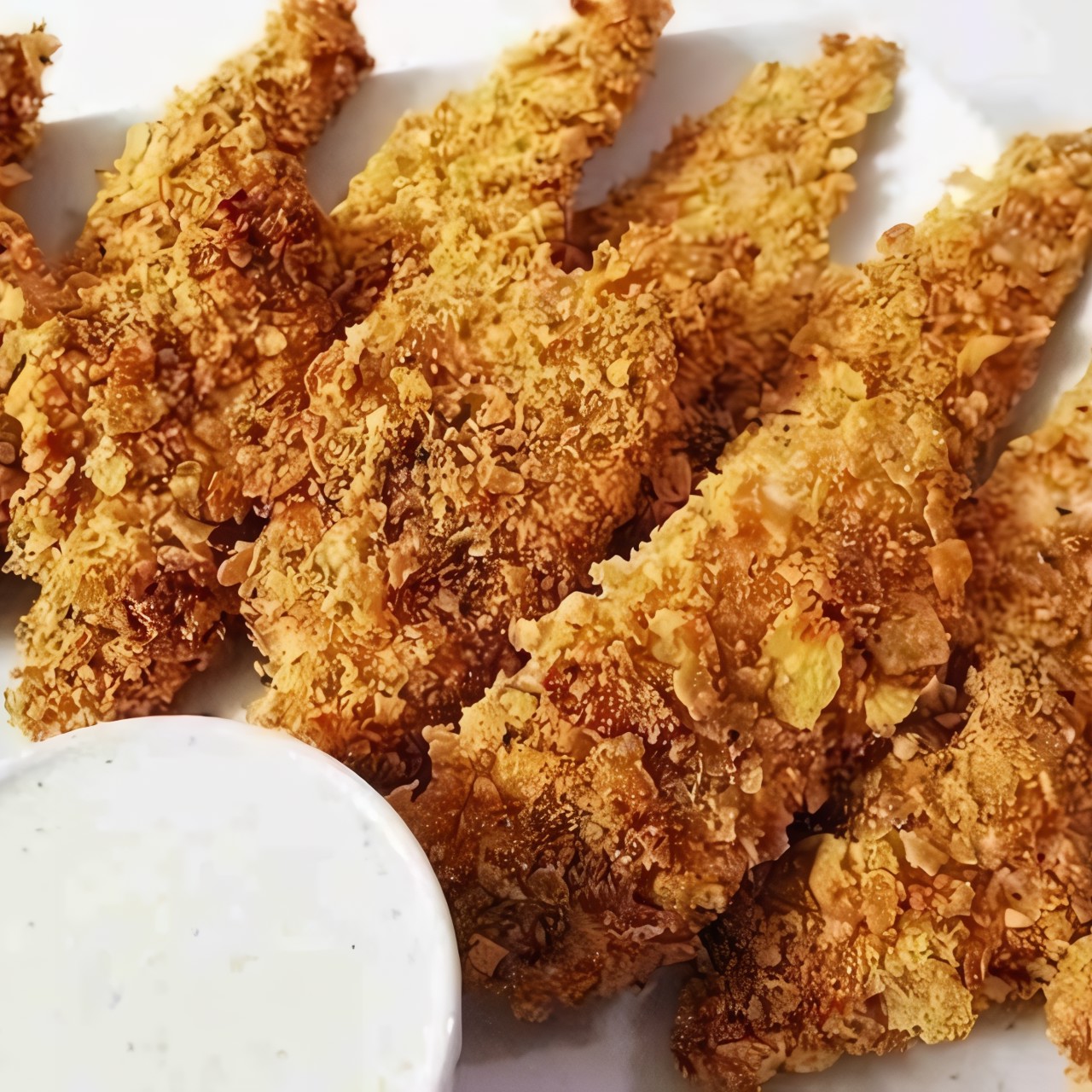 Грудинка в овсянке