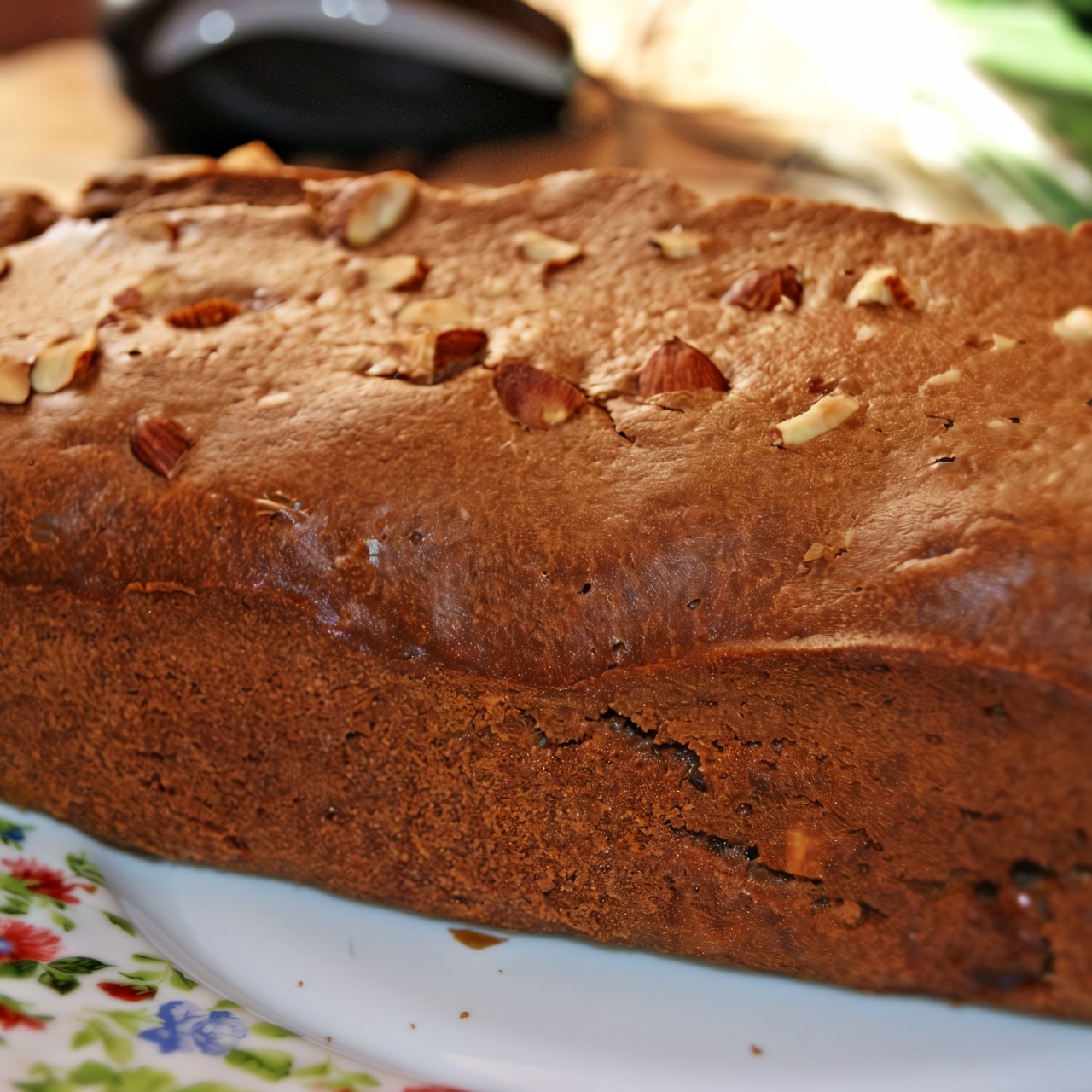 Грушево-миндальный пирог