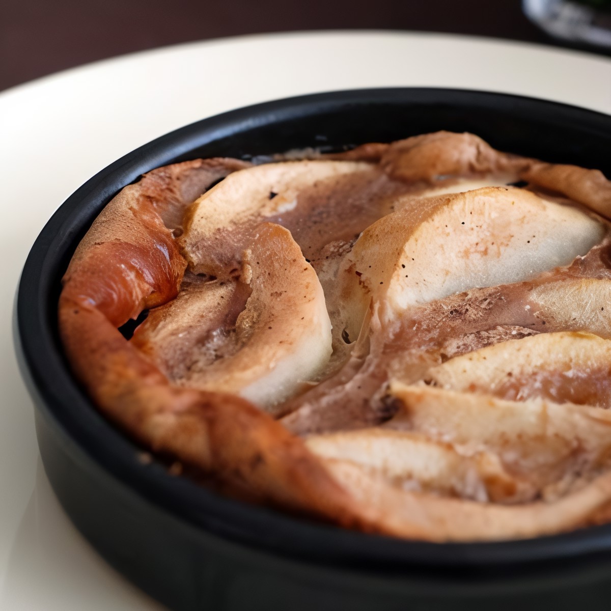 Грушево-миндальный тарт