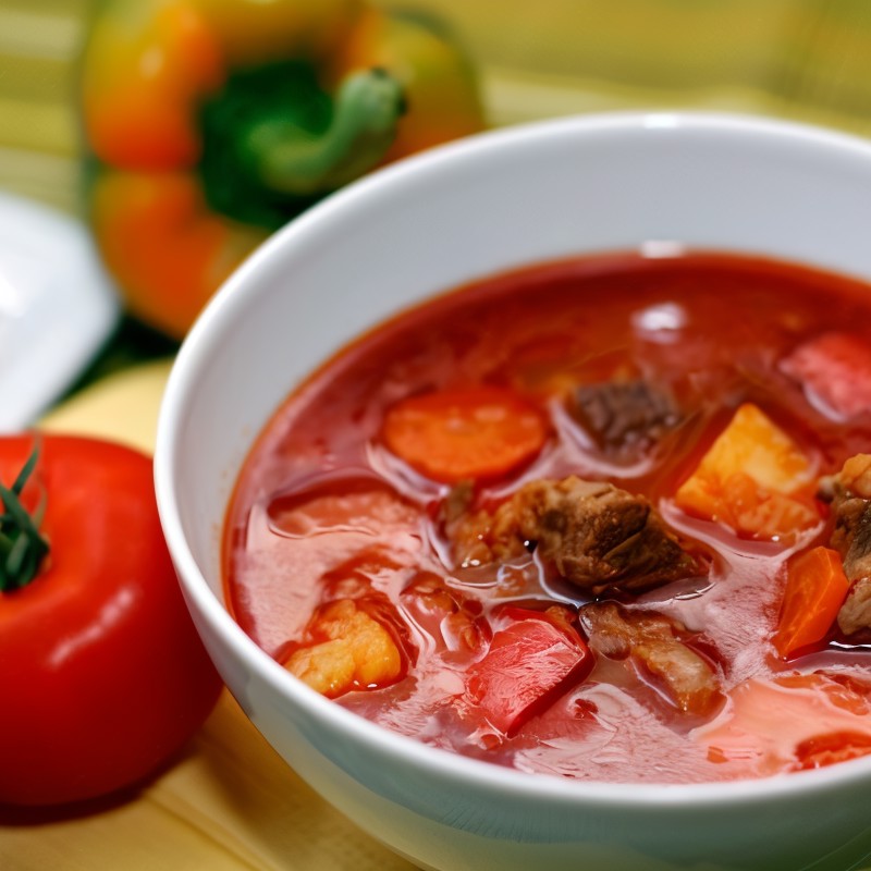 Гуляш с картофелем