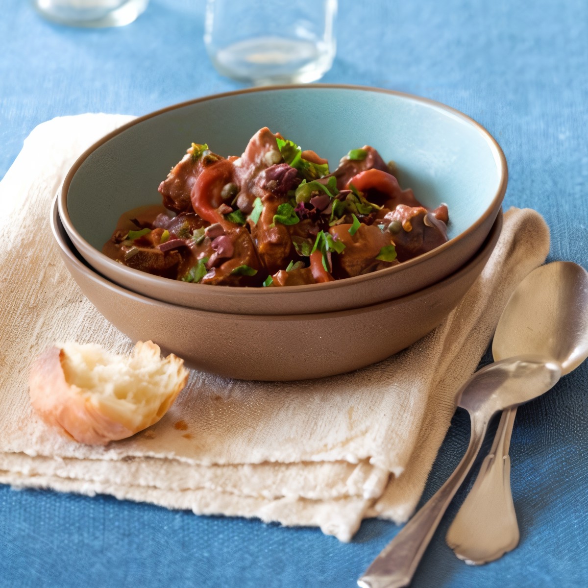 Гуляш в кубинском стиле