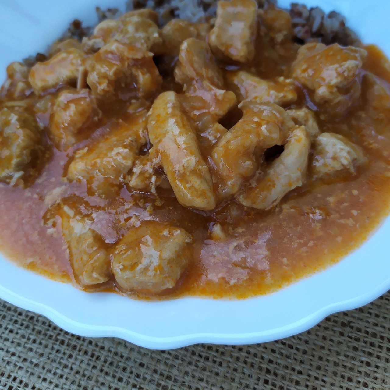 Гуляш из свинины