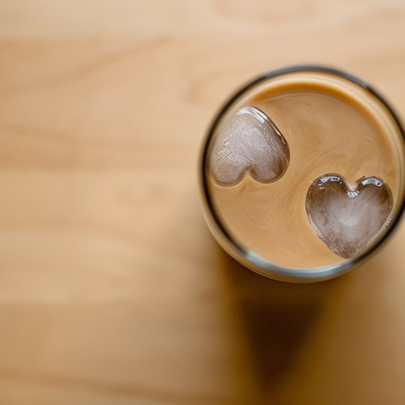 Холодный кофе с медом