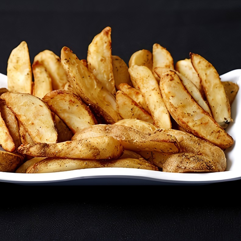 Хрустящие картофельные дольки в специях
