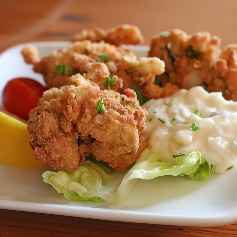 Хрустящие куриные кусочки в золотистой корочке