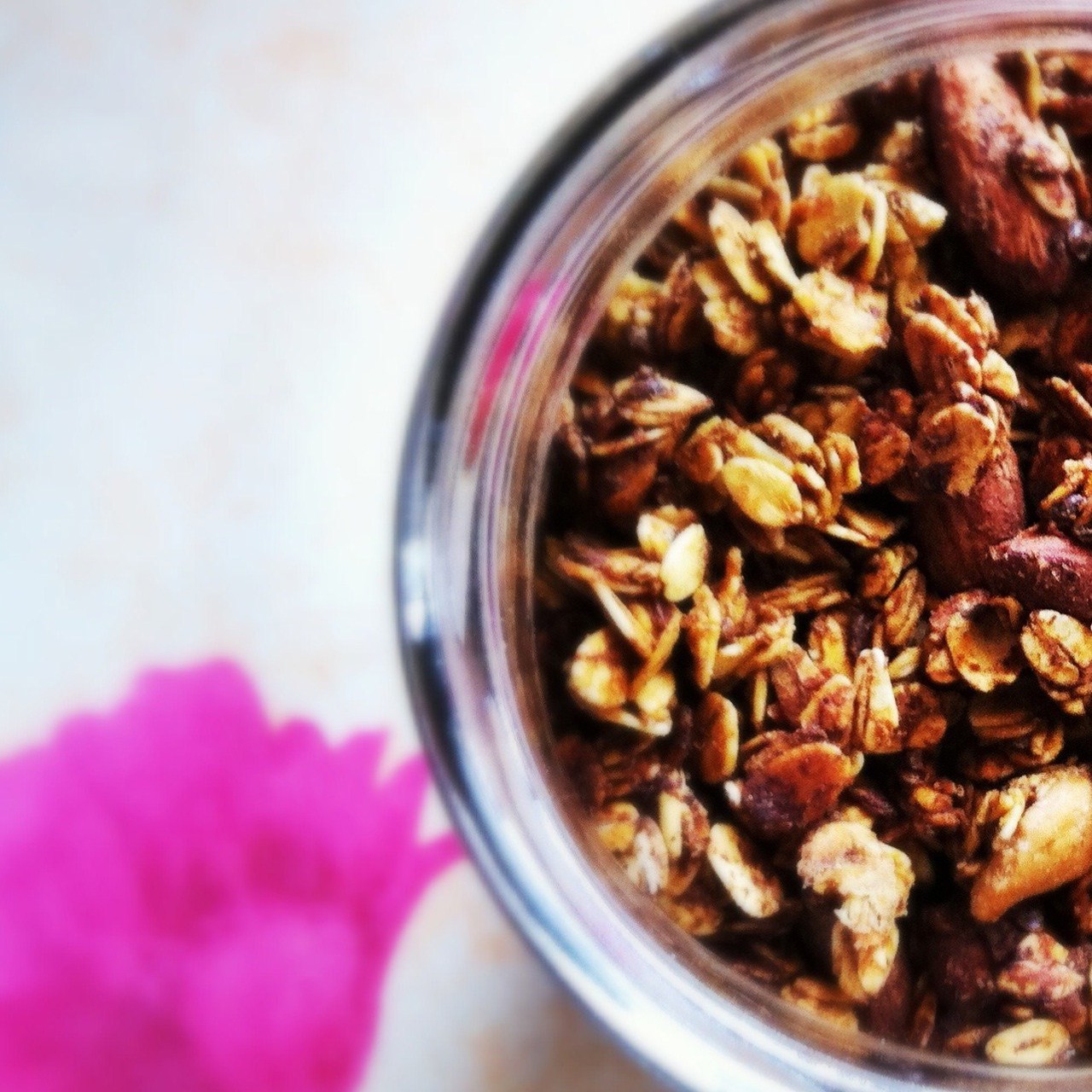 Хрустящая кокосовая гранола c кешью