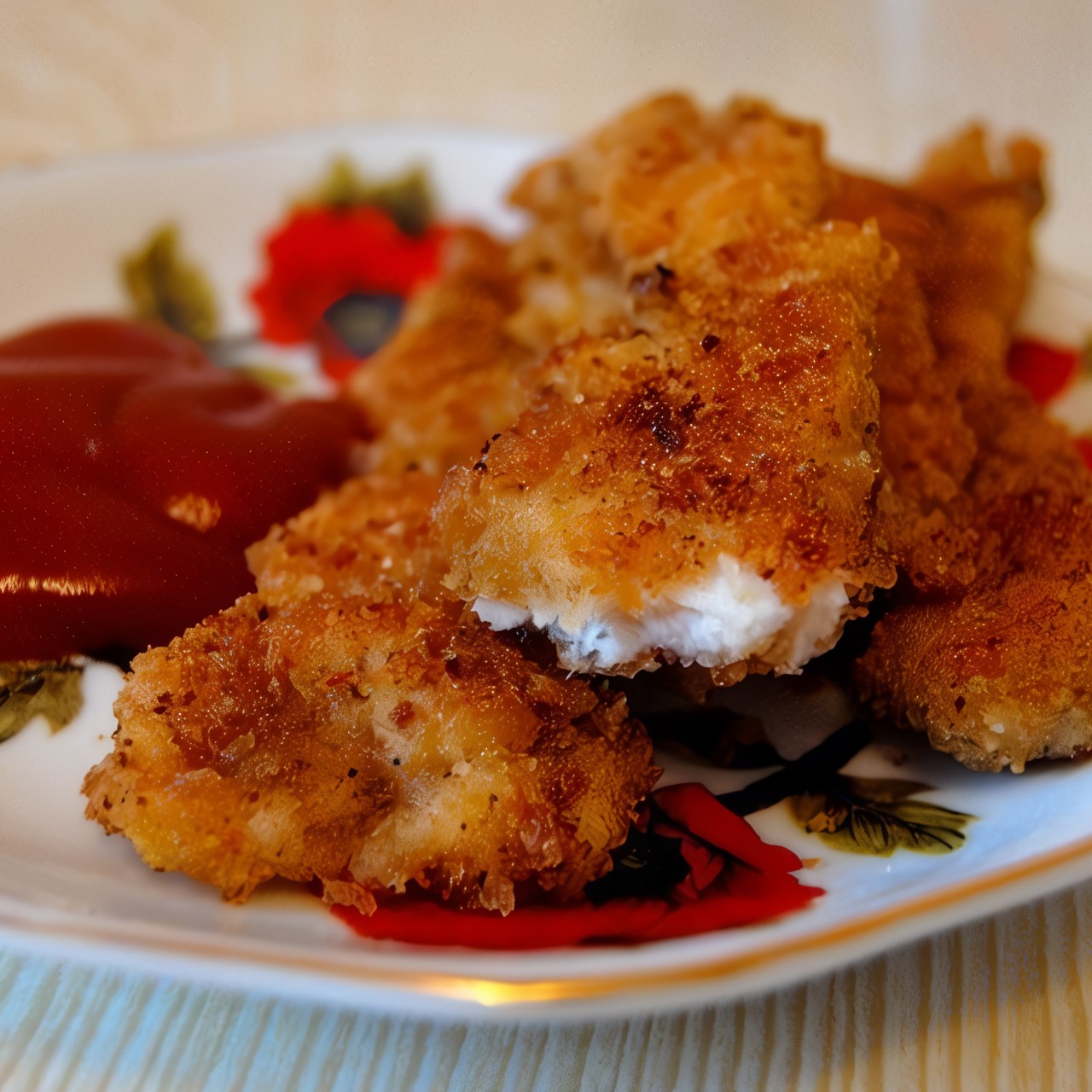 Хрустящие куриные палочки