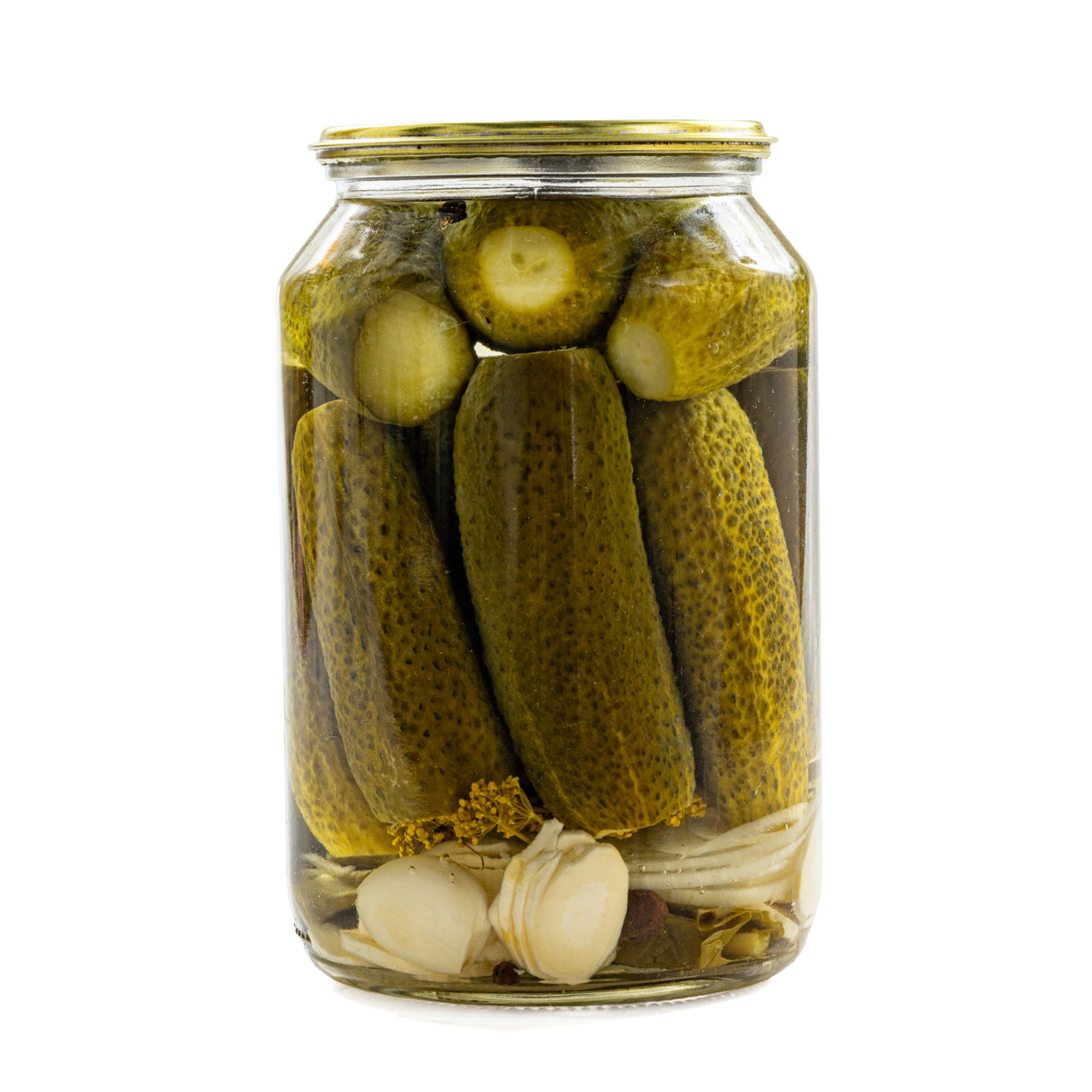 Хрустящие огурцы с уксусом на зиму