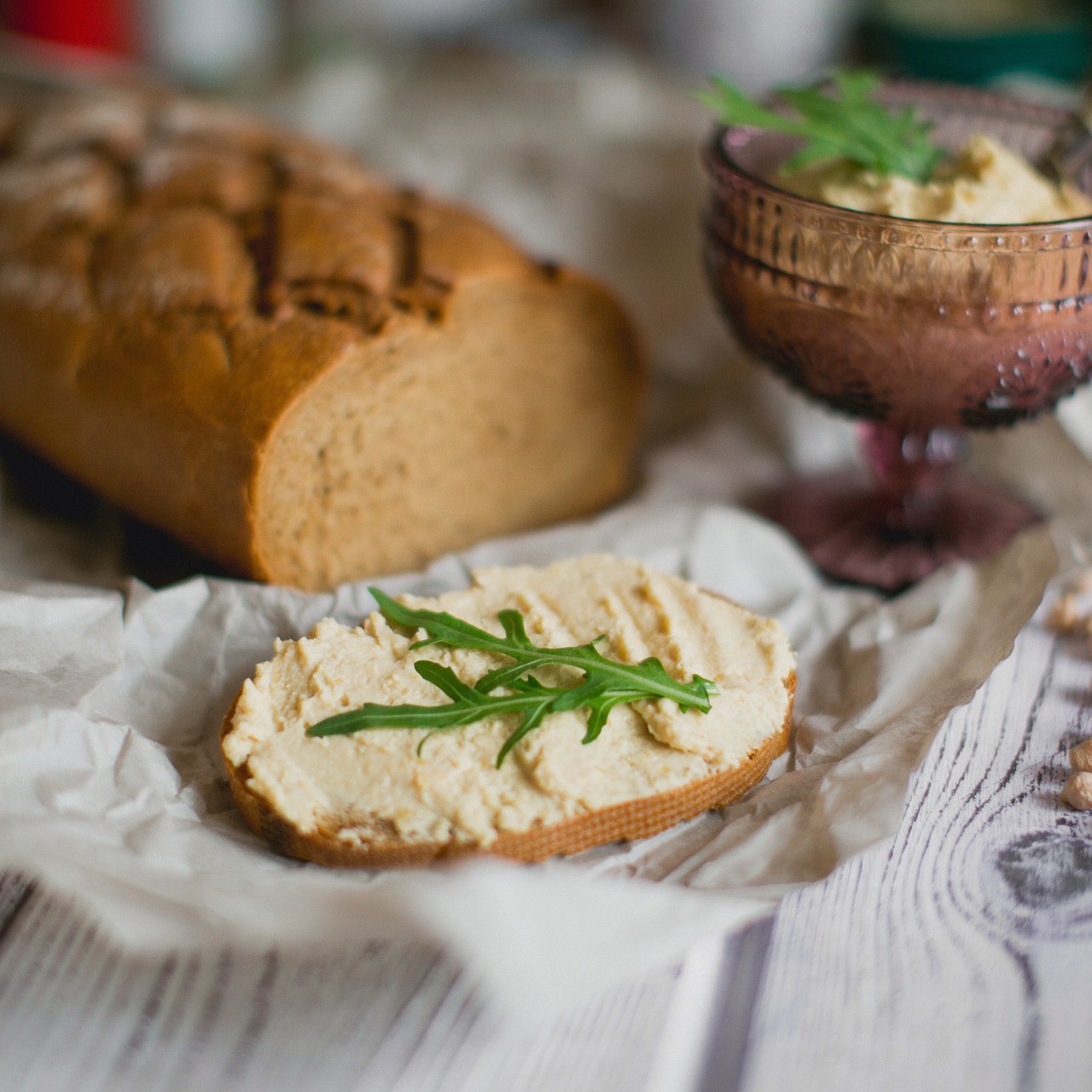 Хумус с петрушкой