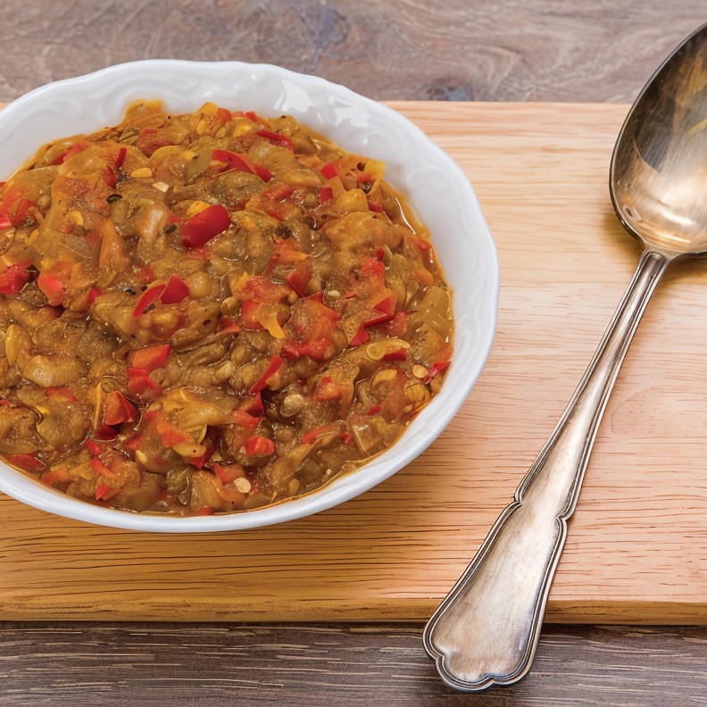 Икра из баклажанов с майораном