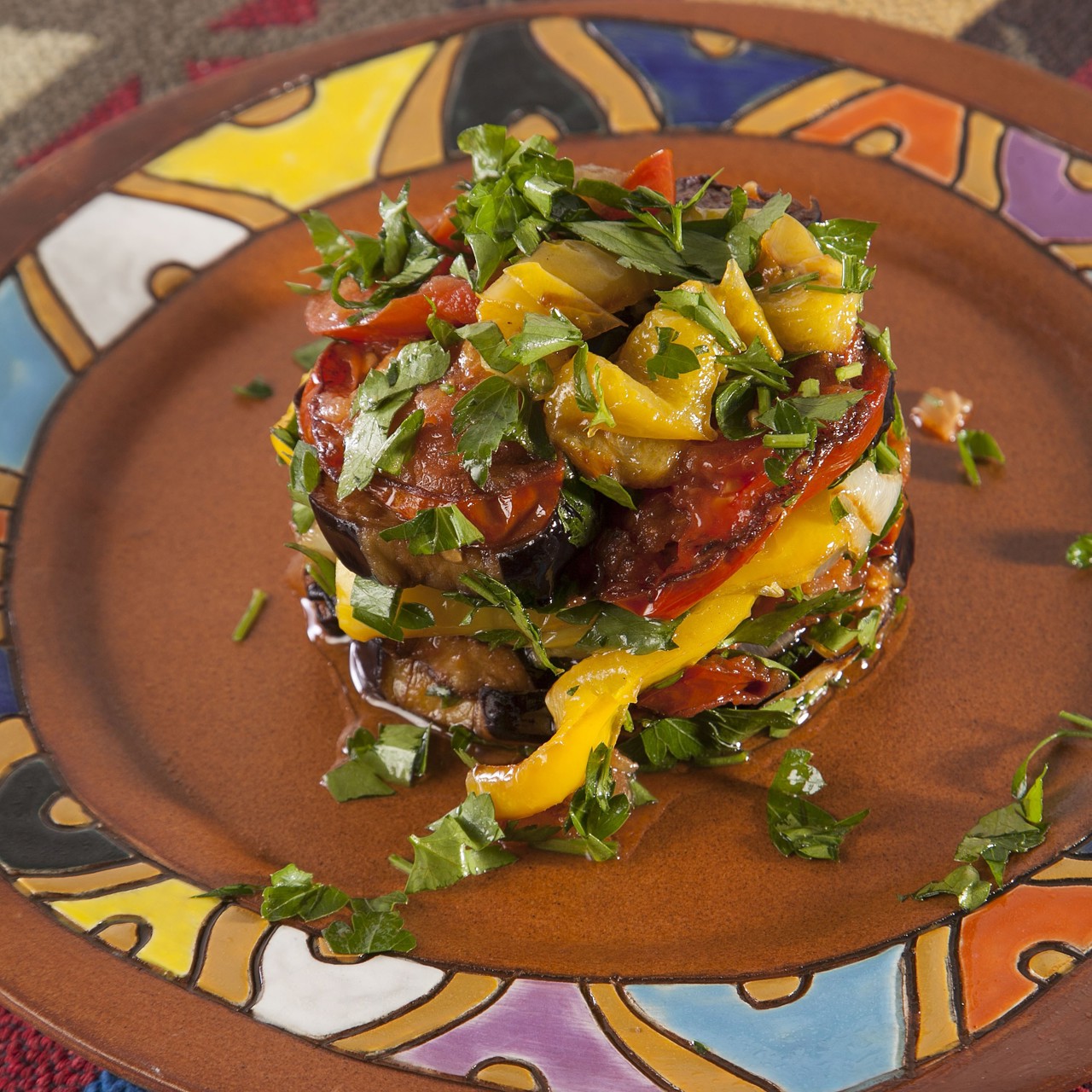 Имам-баялды	со сладким перцем