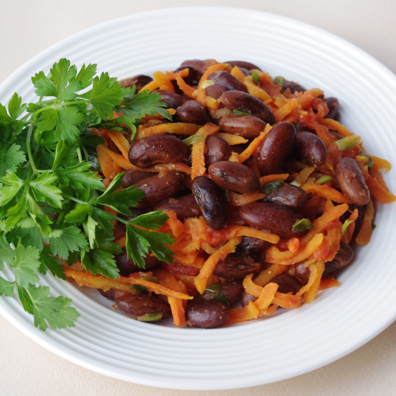 Имбирная фасоль