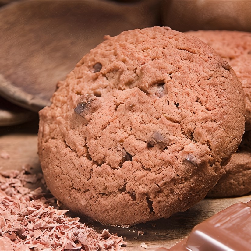 Имбирно-шоколадное печенье