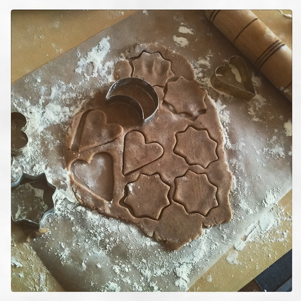 Имбирное печенье с пряностями