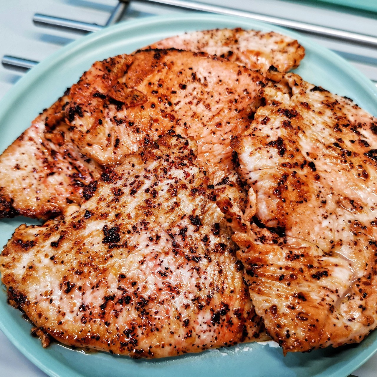 Имбирный шницель из индейки