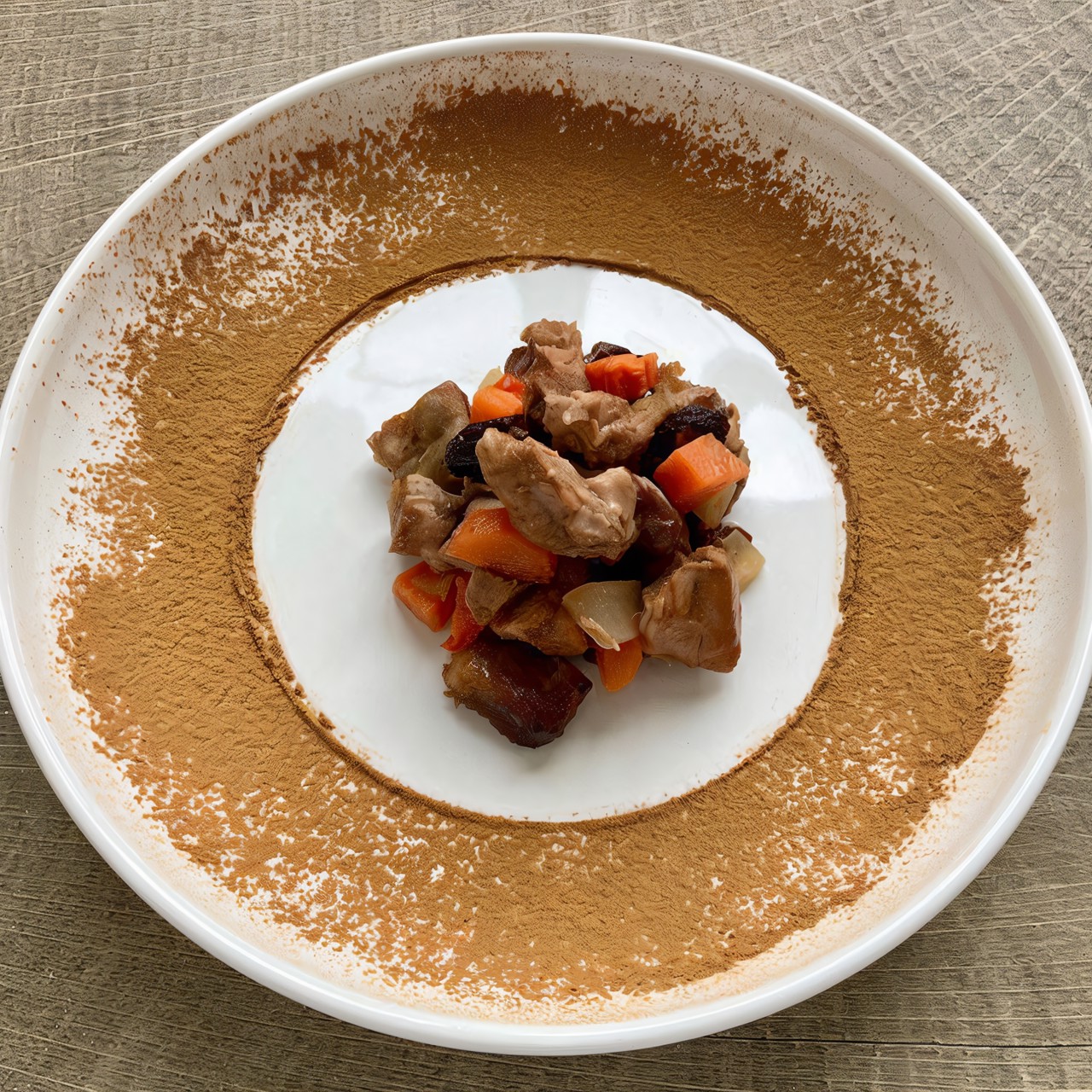 Индейка с черносливом и корицей в духовке