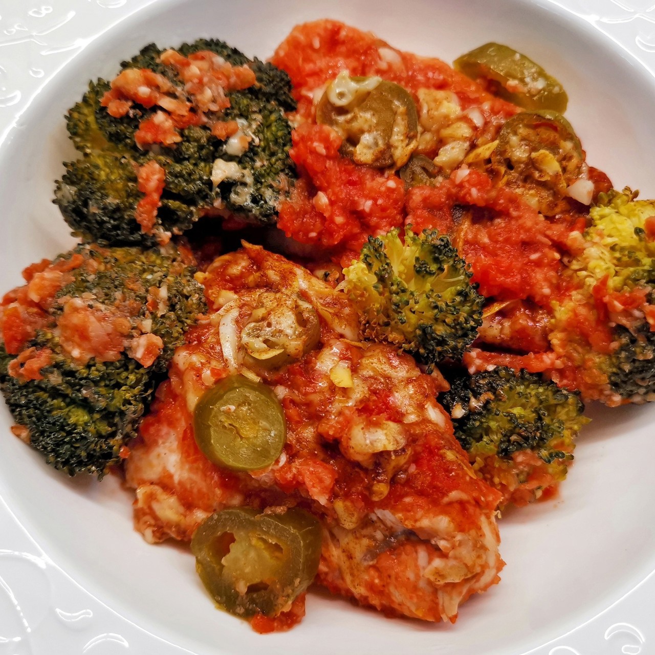 Индейка в томатно-чесночном маринаде