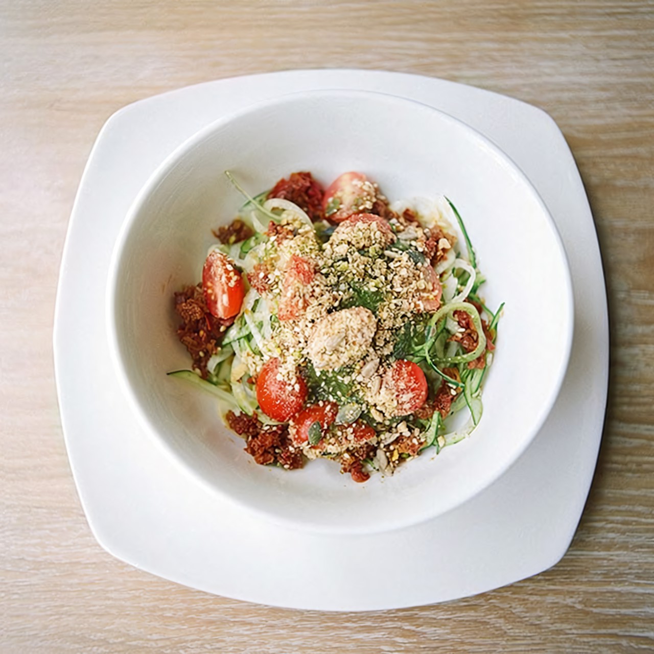 Итальянская сырая тарелка