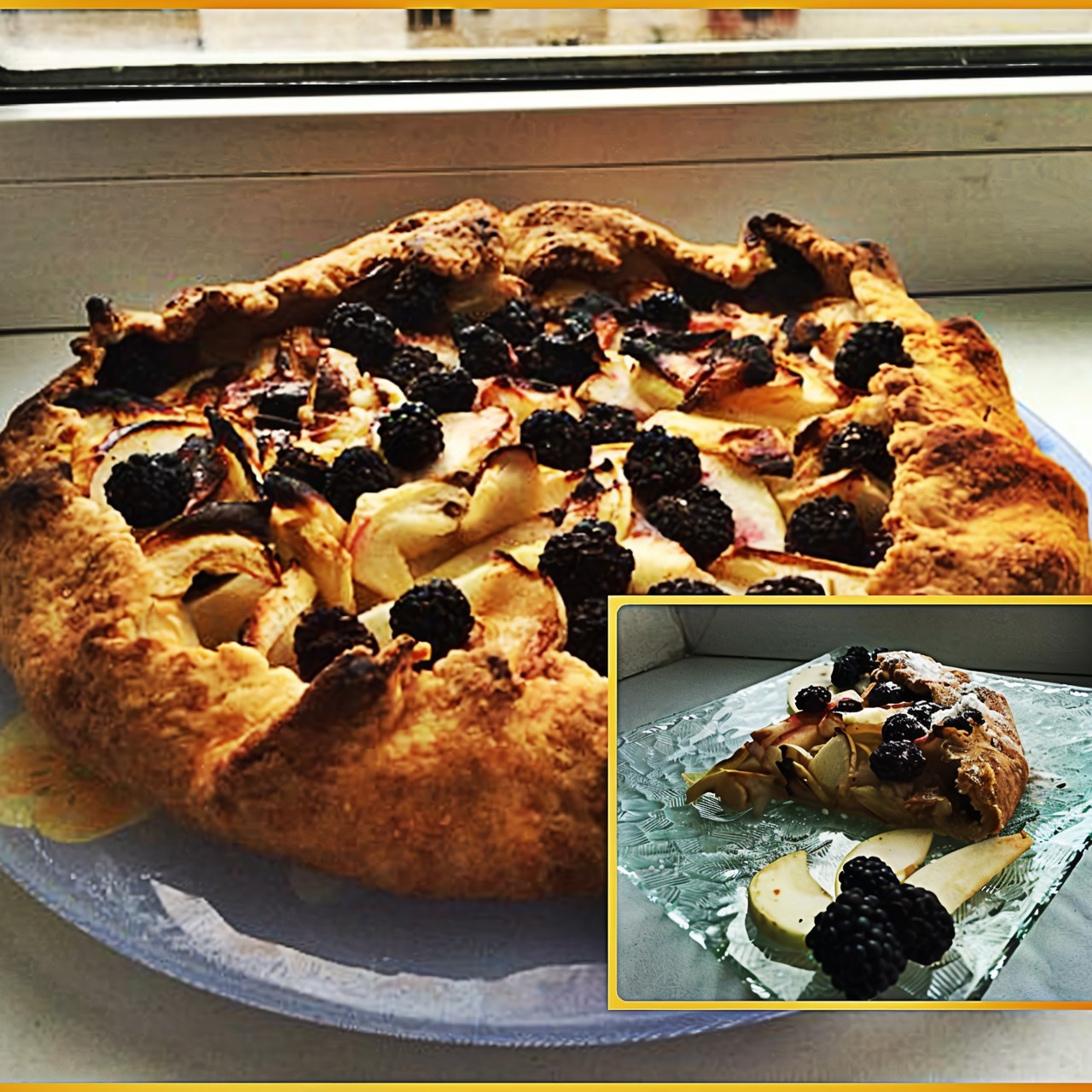 Яблочная галета (Apple Galette)