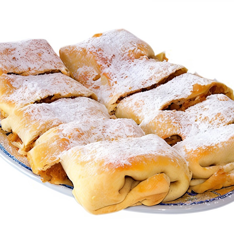 Яблочный штрудель по-польски