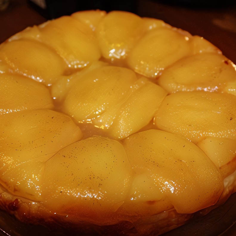 Яблочный тарт татен