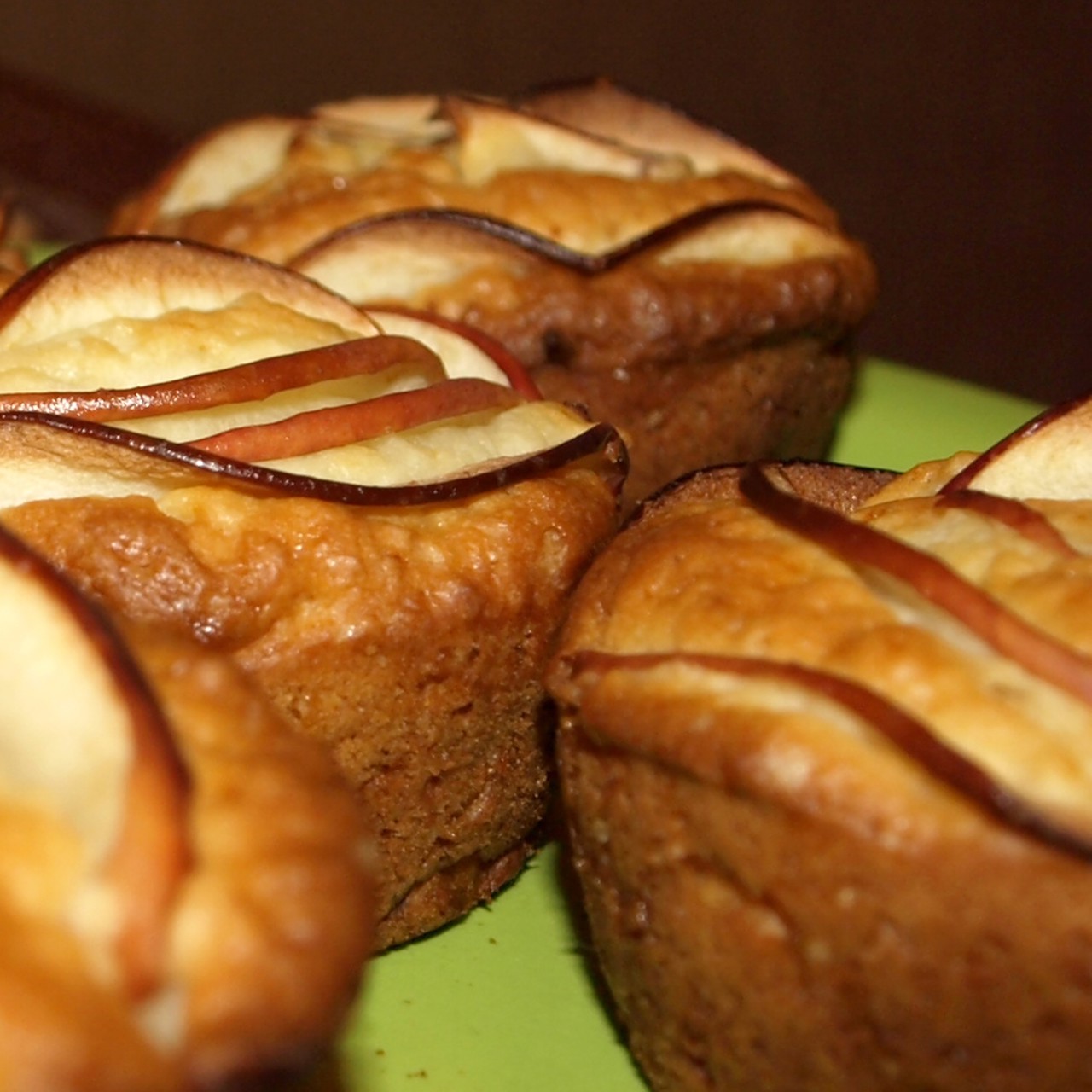 Яблочно-йогуртовые кексы