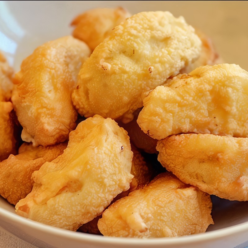 Яблоки в кляре и карамели