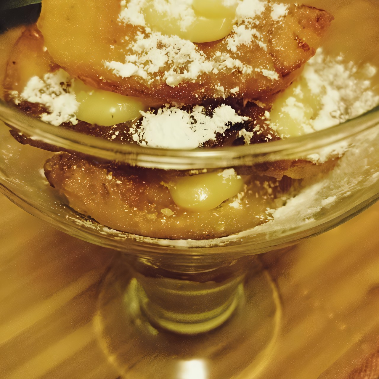 Яблоки, жаренные по-французски