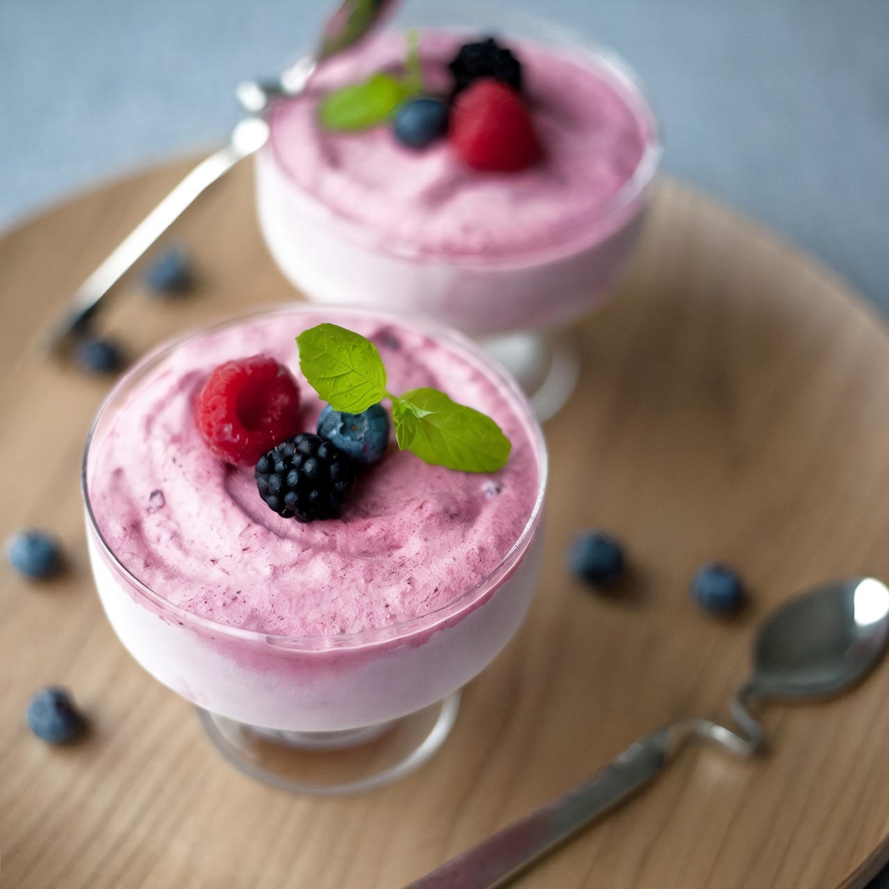 Ягодное парфе