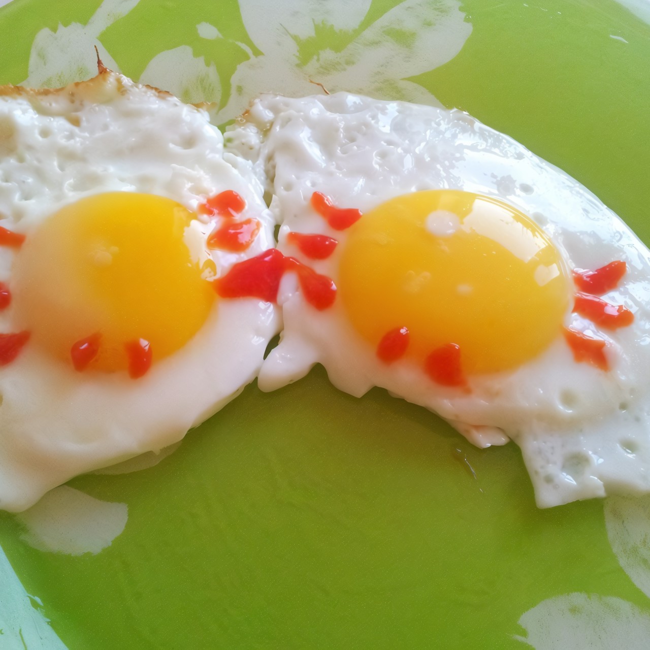 Яичница «Крабики»